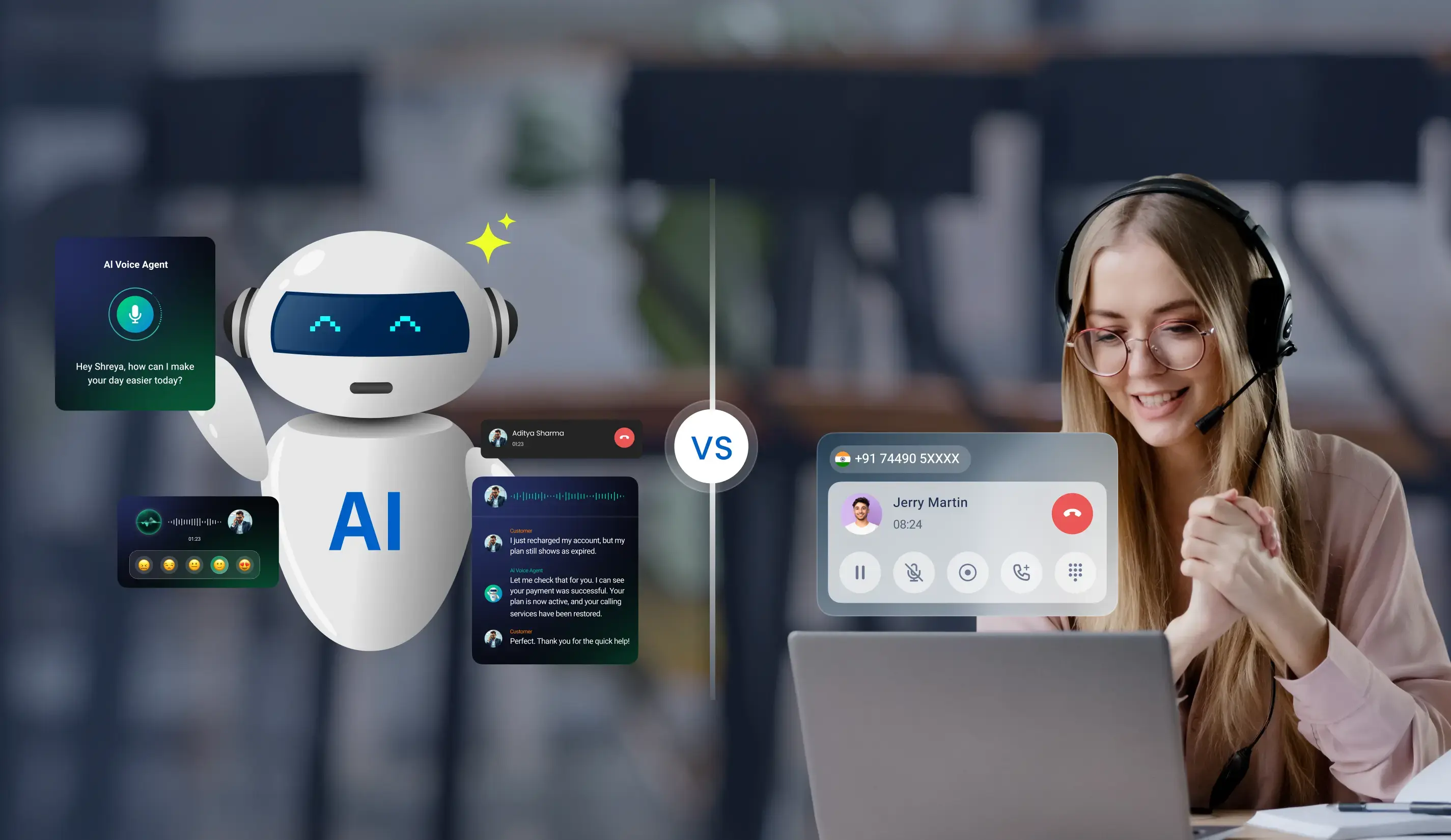 AI Voice Agents vs Human Agents: Which Should Handle Calls?